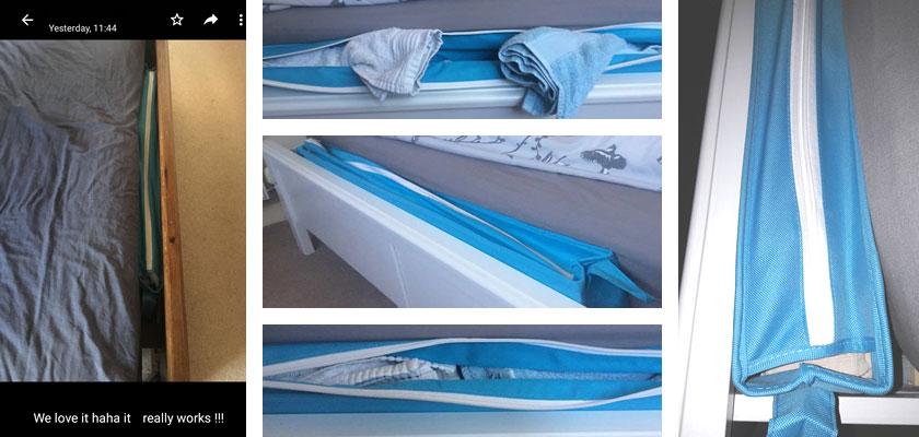 livingsure bed wedge mattress gap filler